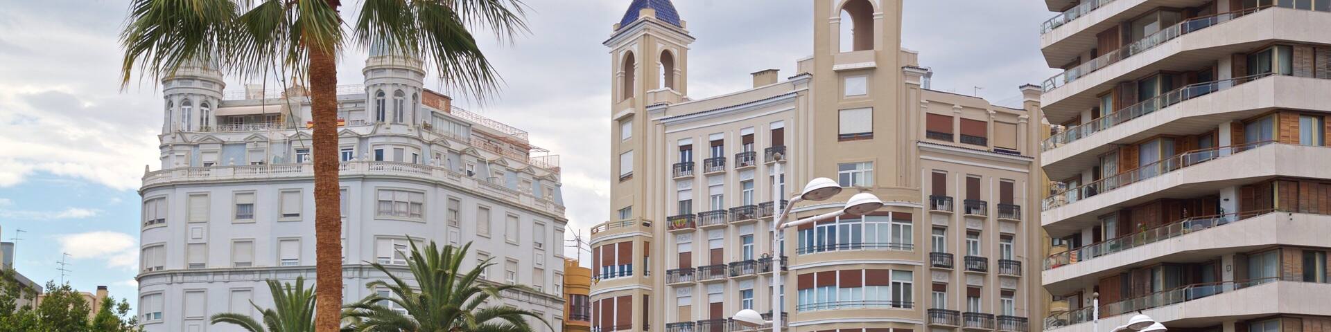 Flower Bridge featuring flowers and a city