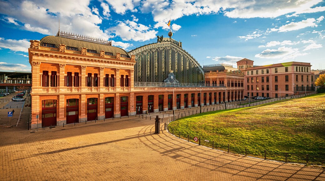 Atocha Station, Madrid, Spain.