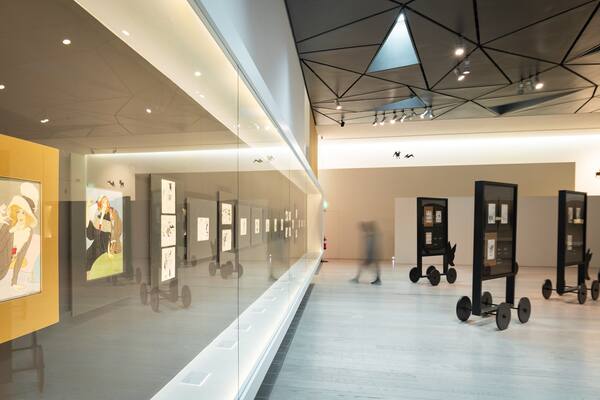 ABC Museum of Drawing and Illustration showing art and interior views