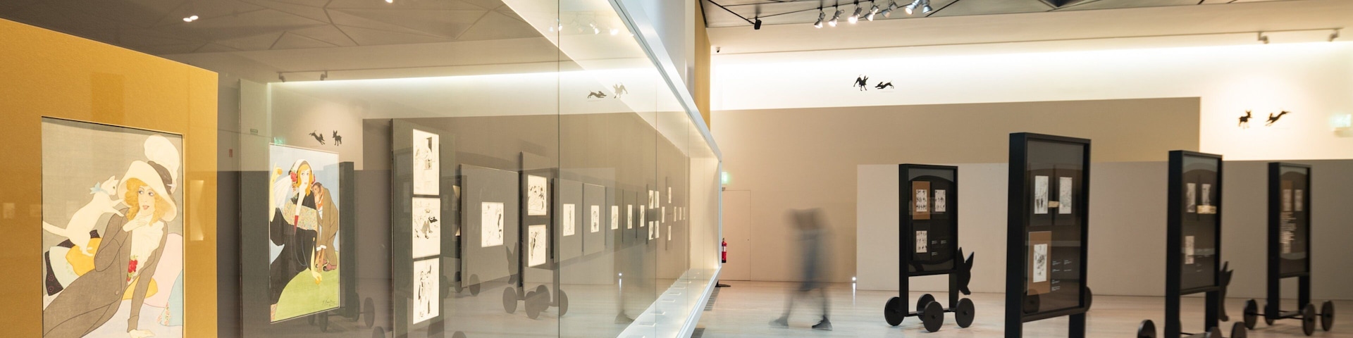 ABC Museum of Drawing and Illustration showing art and interior views