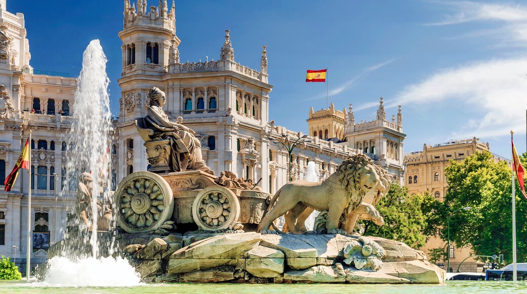 fountain of Cibeles In Madrid, Spain