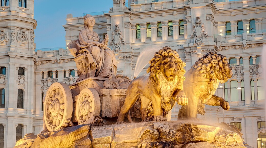 Cibeles Fountain at Madrid, Spain