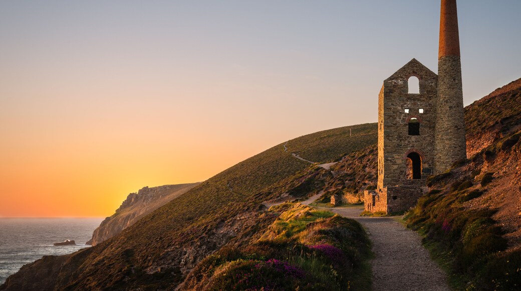 Tin Mine At St. Agnes, Cornwall, England
