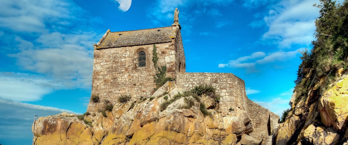 Mont Saint-Michel - Chapelle Saint-Aubert