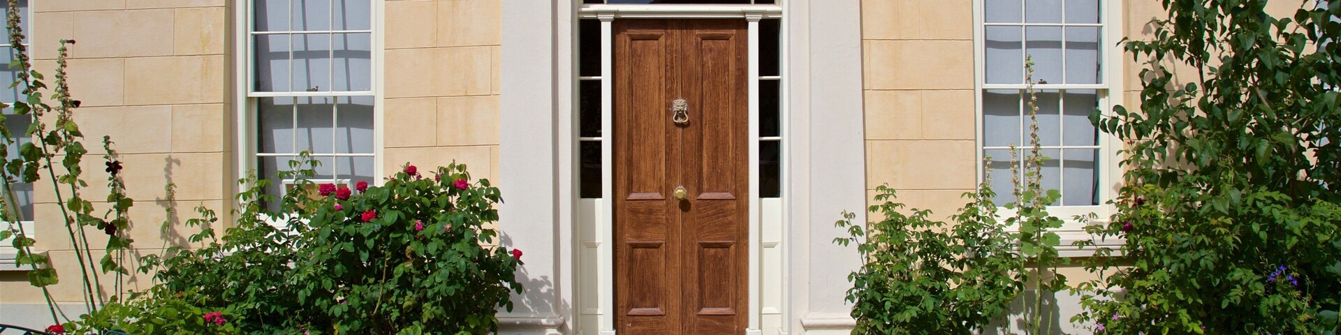 The Georgian House mostrando uma casa