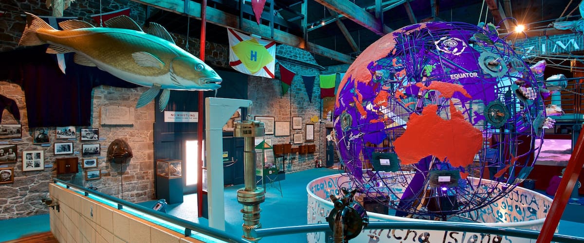 Maritime Museum featuring interior views