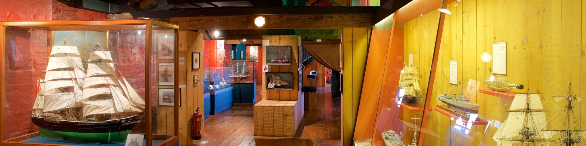 Maritime Museum featuring interior views