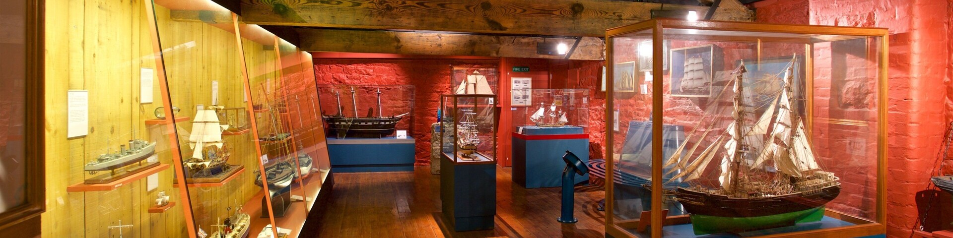 Maritime Museum caracterizando vistas internas