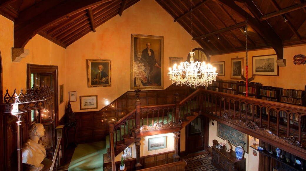 Sausmarez Manor showing heritage elements, interior views and art