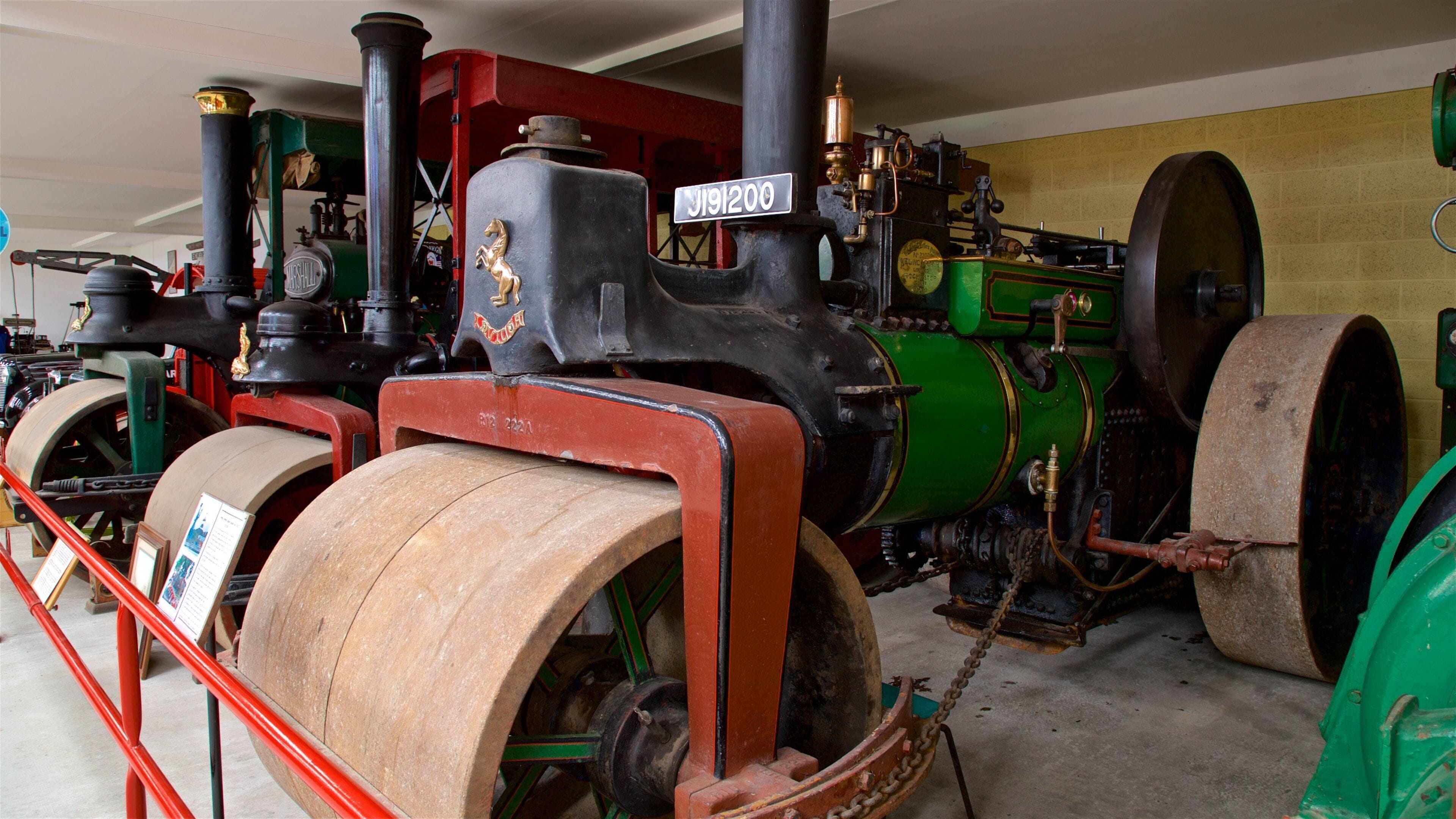 The Pallot Steam, Motor & General Museum featuring interior views and heritage elements