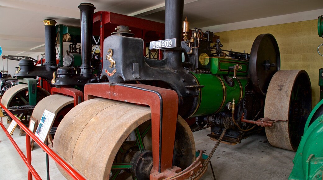 The Pallot Steam, Motor & General Museum featuring interior views and heritage elements