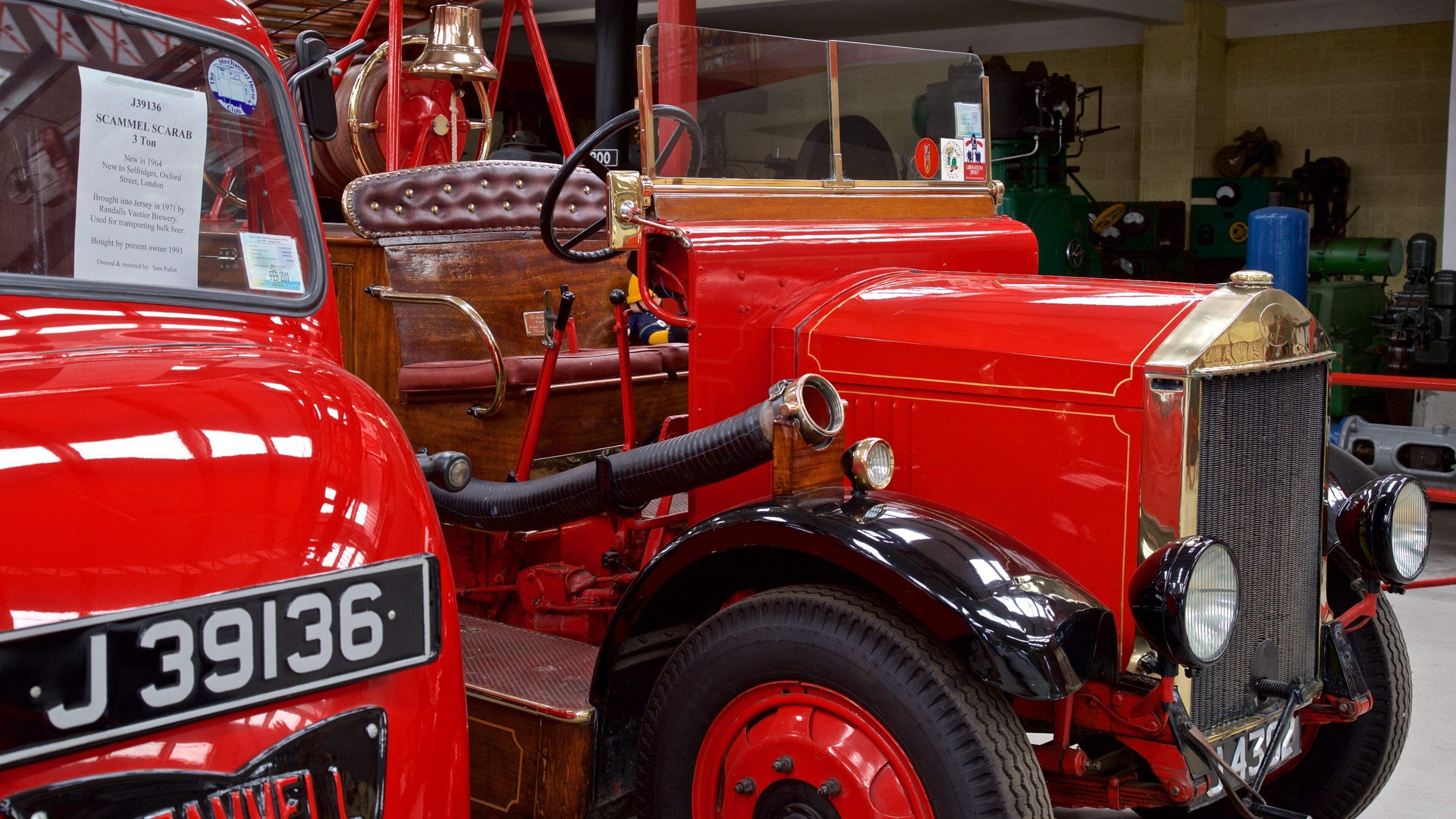 The Pallot Steam, Motor & General Museum which includes heritage elements and interior views