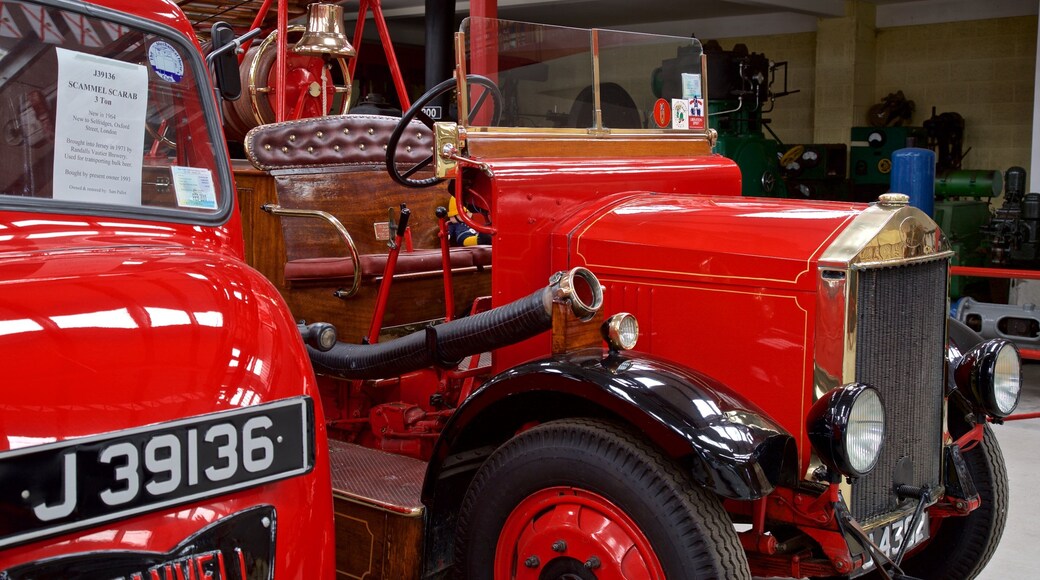The Pallot Steam, Motor & General Museum which includes interior views and heritage elements