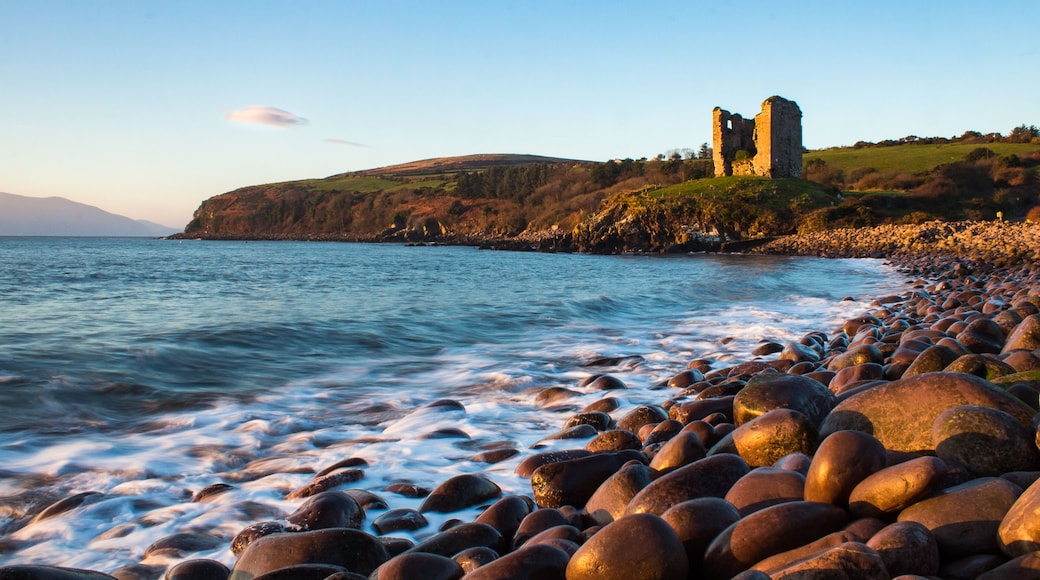 Minard Beach and Castle Dingle Kerry ireland