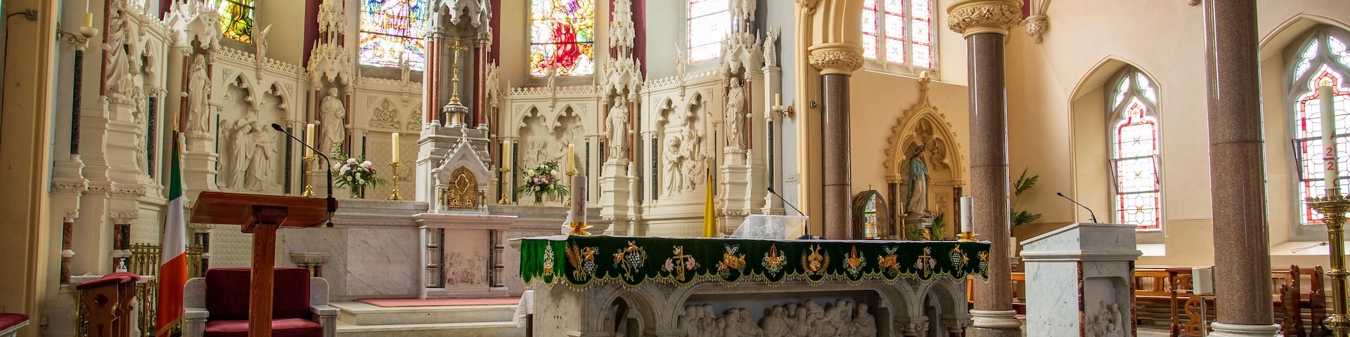 St. John the Evangelist Church featuring interior views, heritage elements and a church or cathedral
