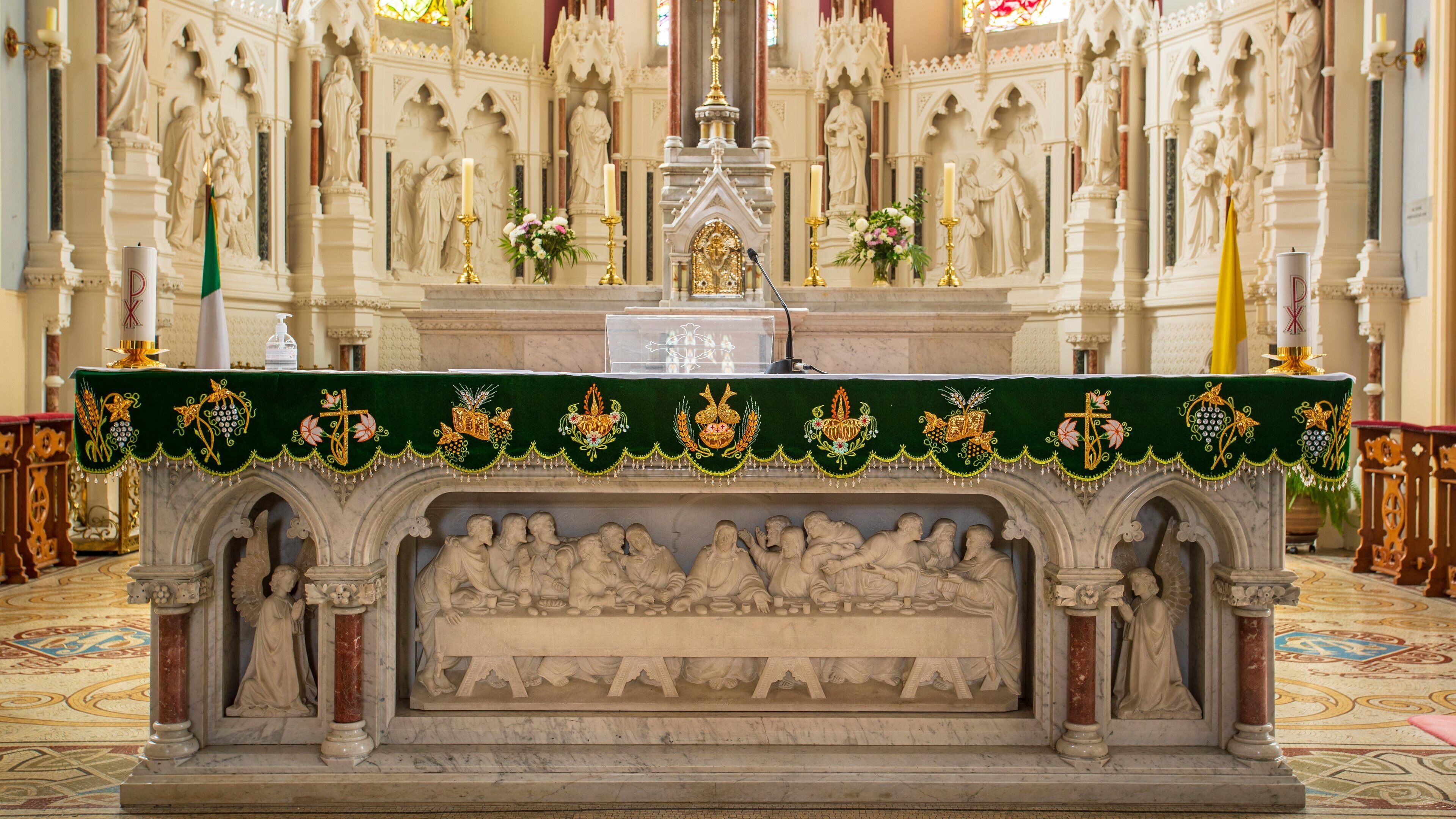 St. John the Evangelist Church which includes interior views, a church or cathedral and heritage elements