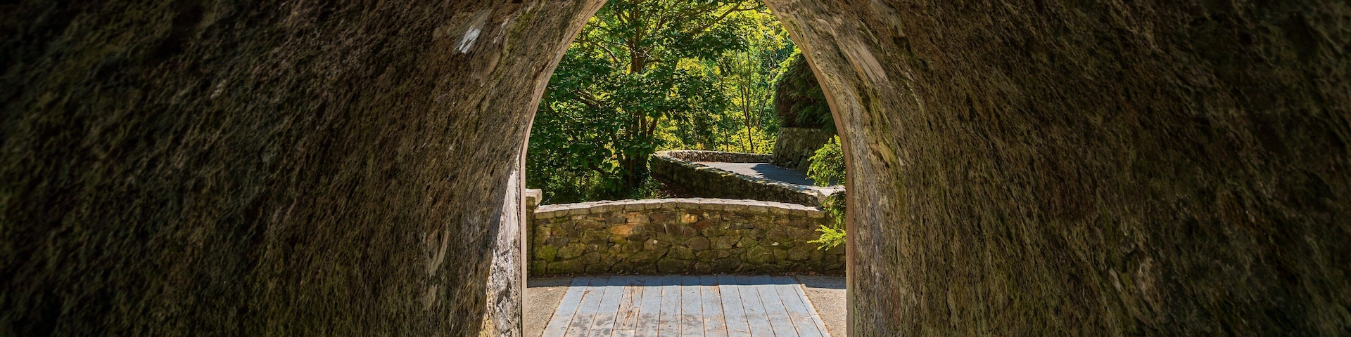 Tollymore Forest Park which includes heritage elements