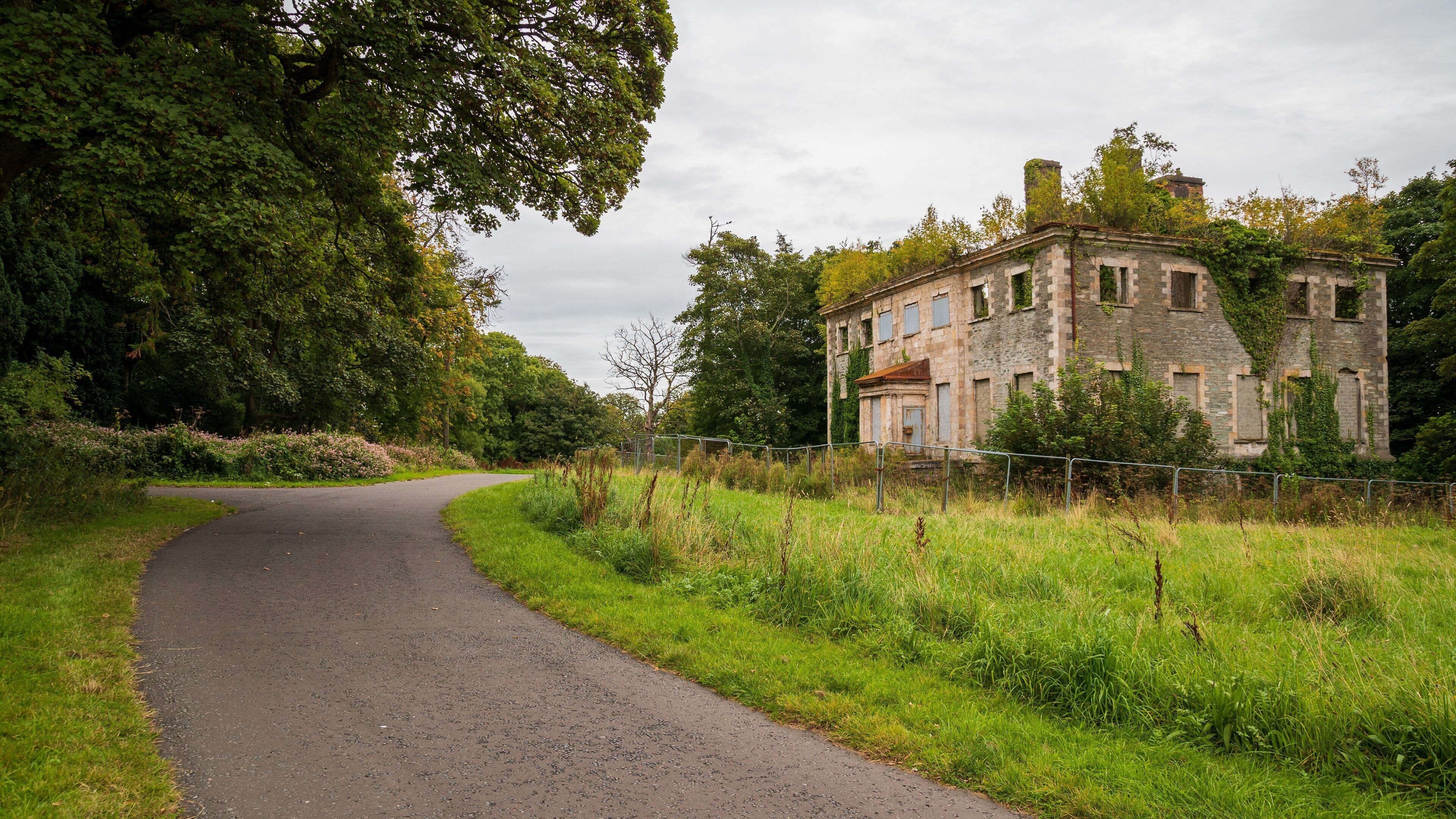 Boom Hall which includes heritage elements and a house