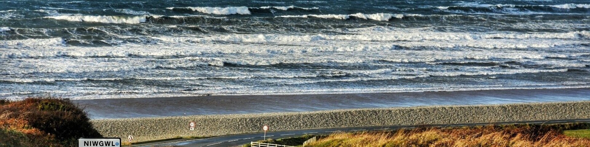 For me one of the most beautiful spots in Pembrokeshire . Situated between haverfordwest and st davids . The view as you come over the brow of the hill is jaw dropping very easy access to beach cafe pub and campsite literally yards from the sea . Popular with surfers .
#perspective
