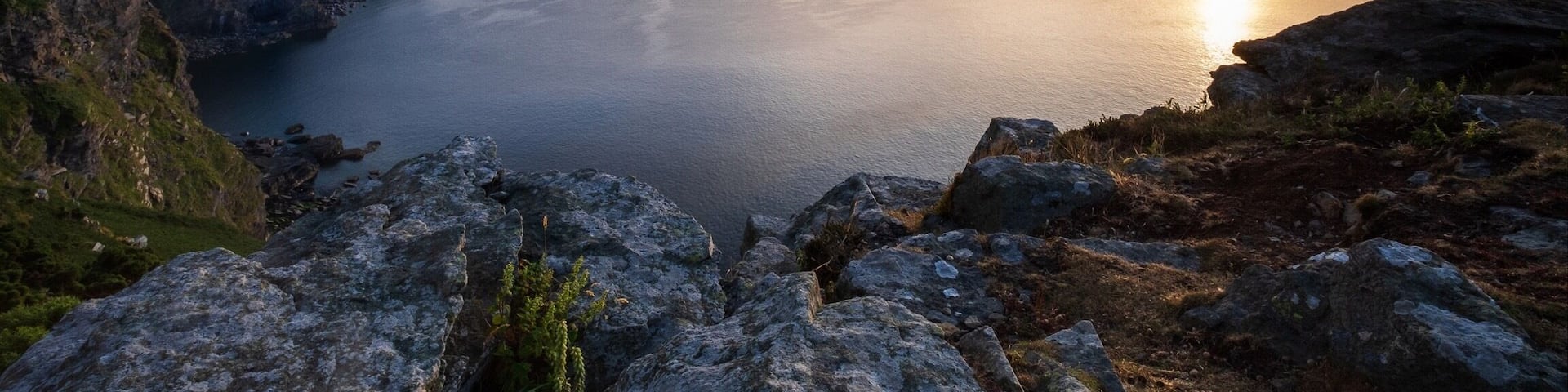 Sunset from the Valley of the Rocks