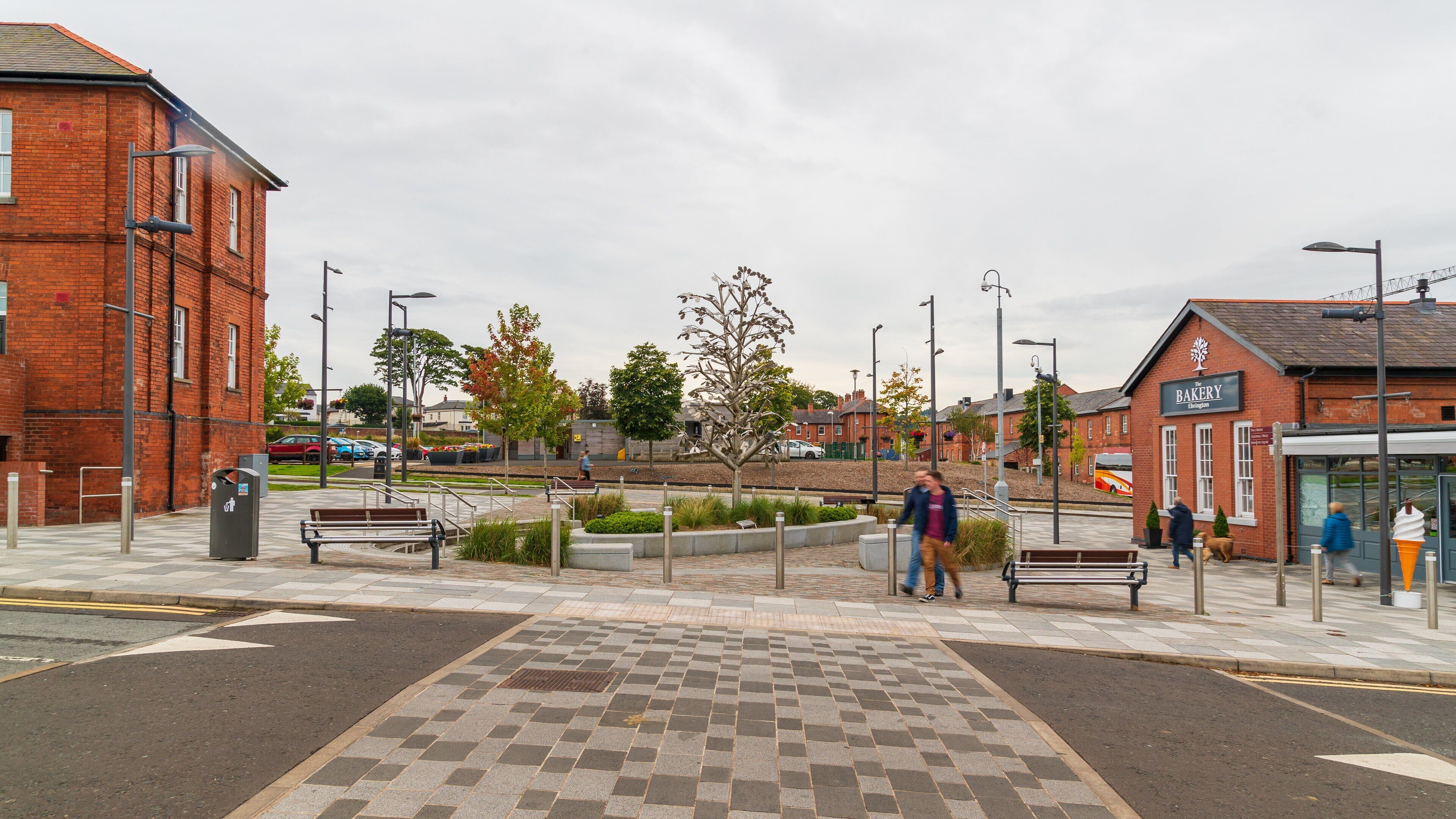St. Columb\'s Park showing street scenes