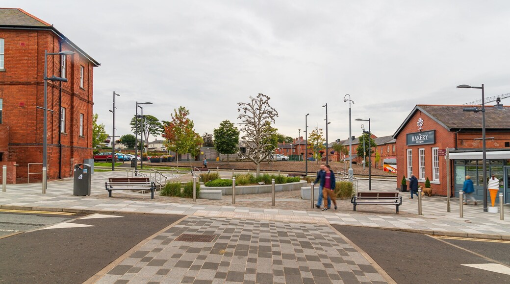 St. Columb\'s Park showing street scenes