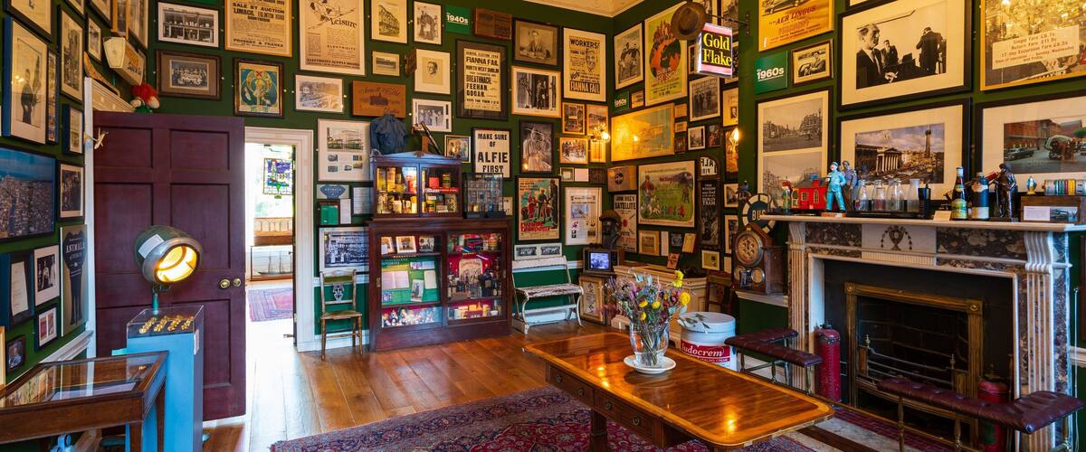 Little Museum of Dublin featuring interior views