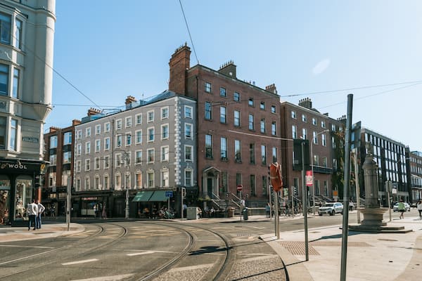 Little Museum of Dublin showing a city