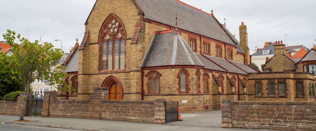 Our Lady Star Of The Sea Roman Catholic Church showing heritage architecture and a church or cathedral