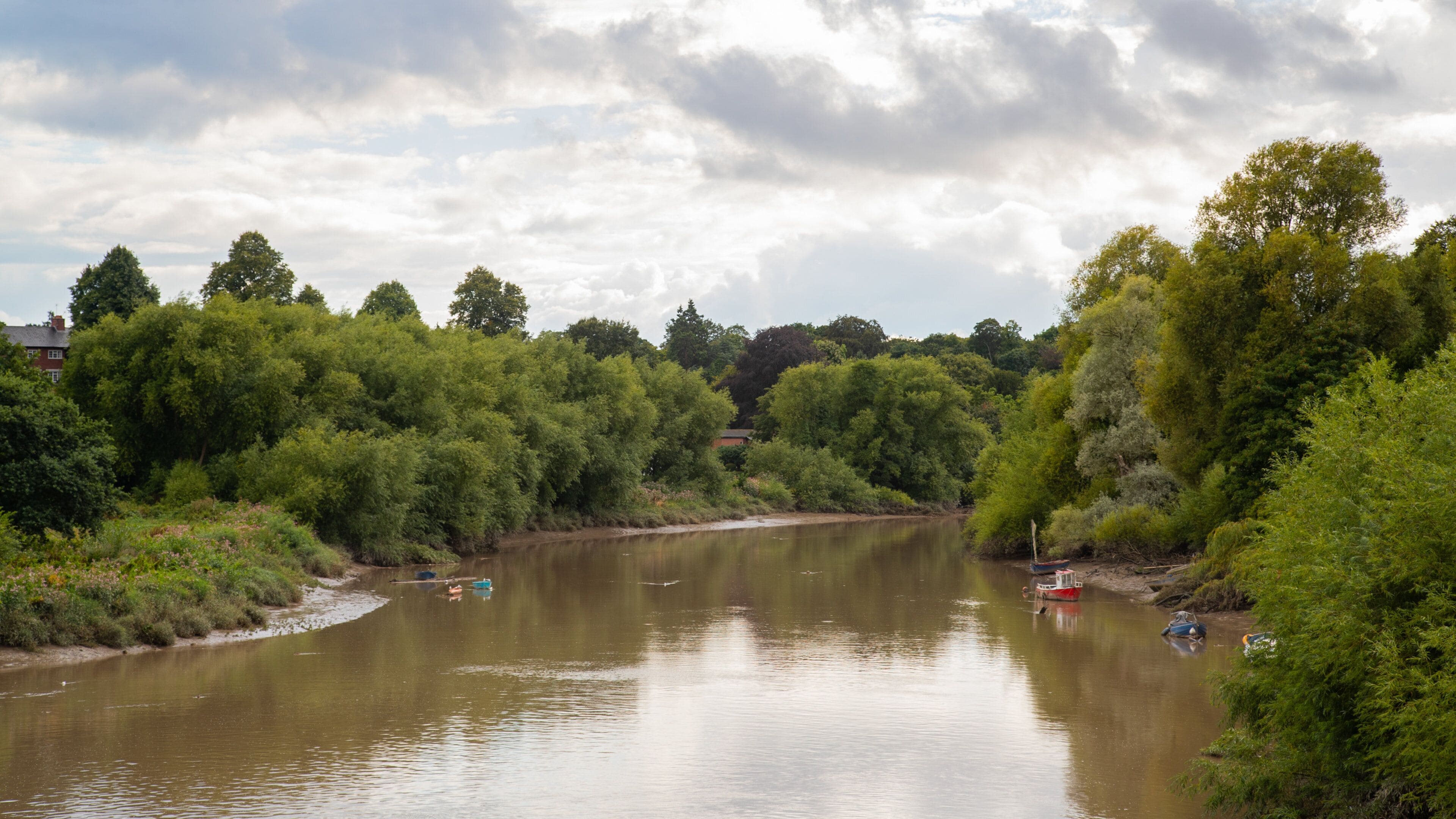 River Dee showing a river or creek