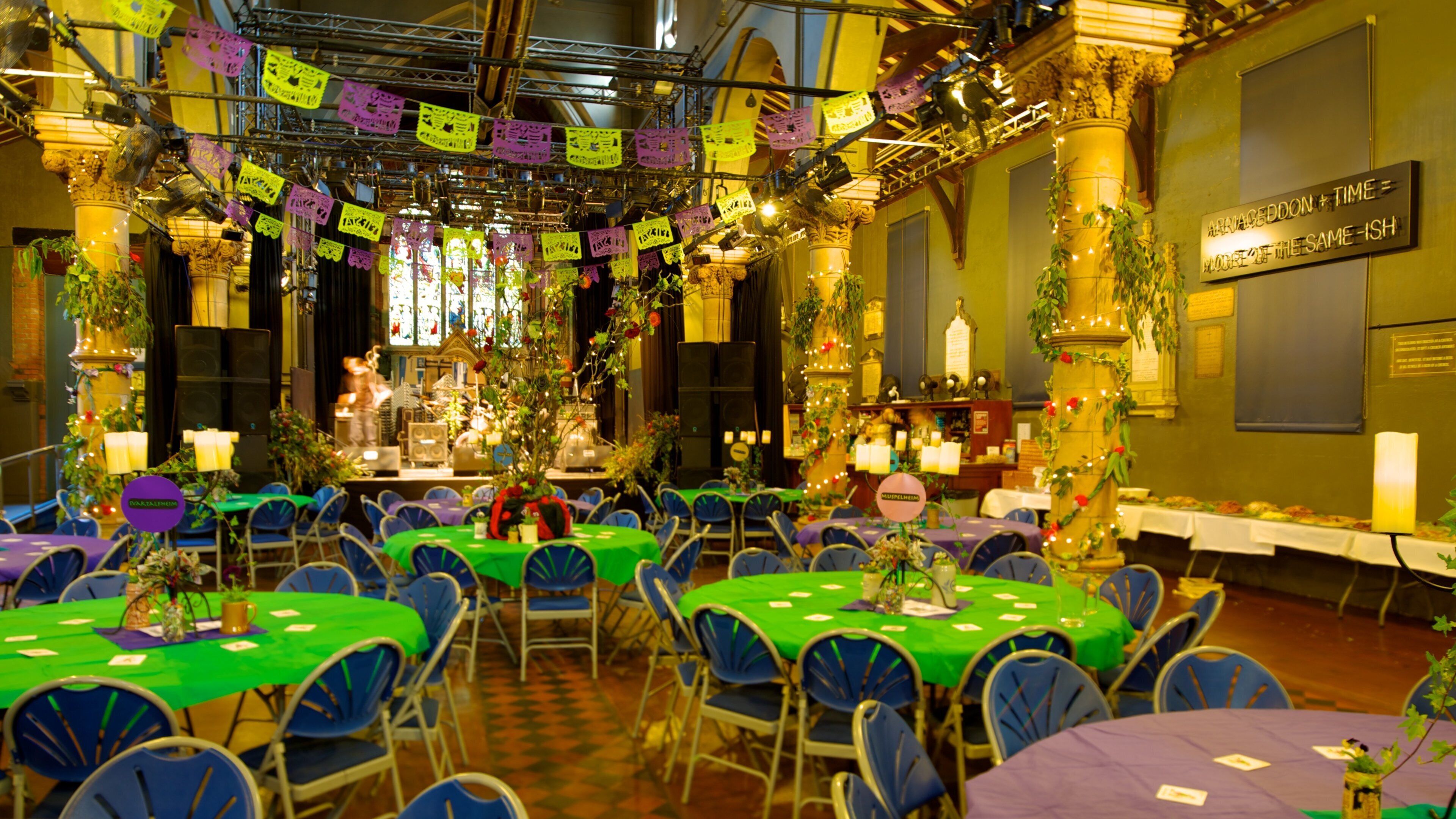 Colchester Arts Centre which includes interior views