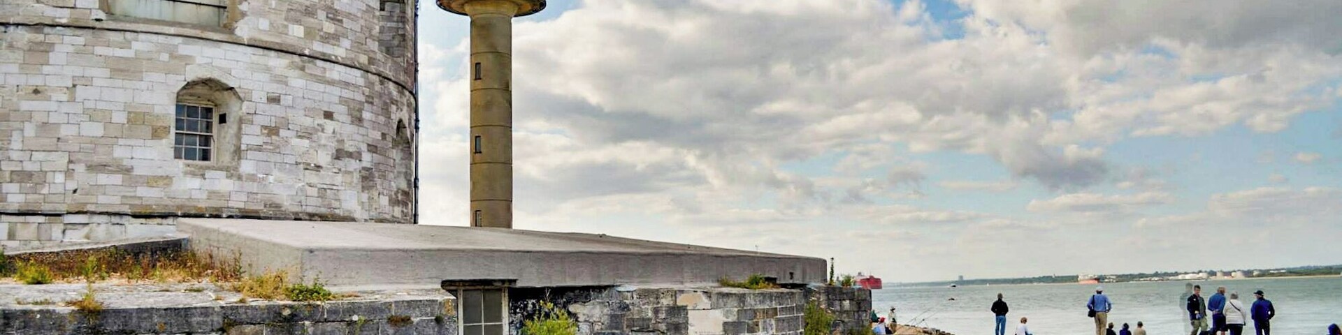 Good place for watching passing marine traffic.