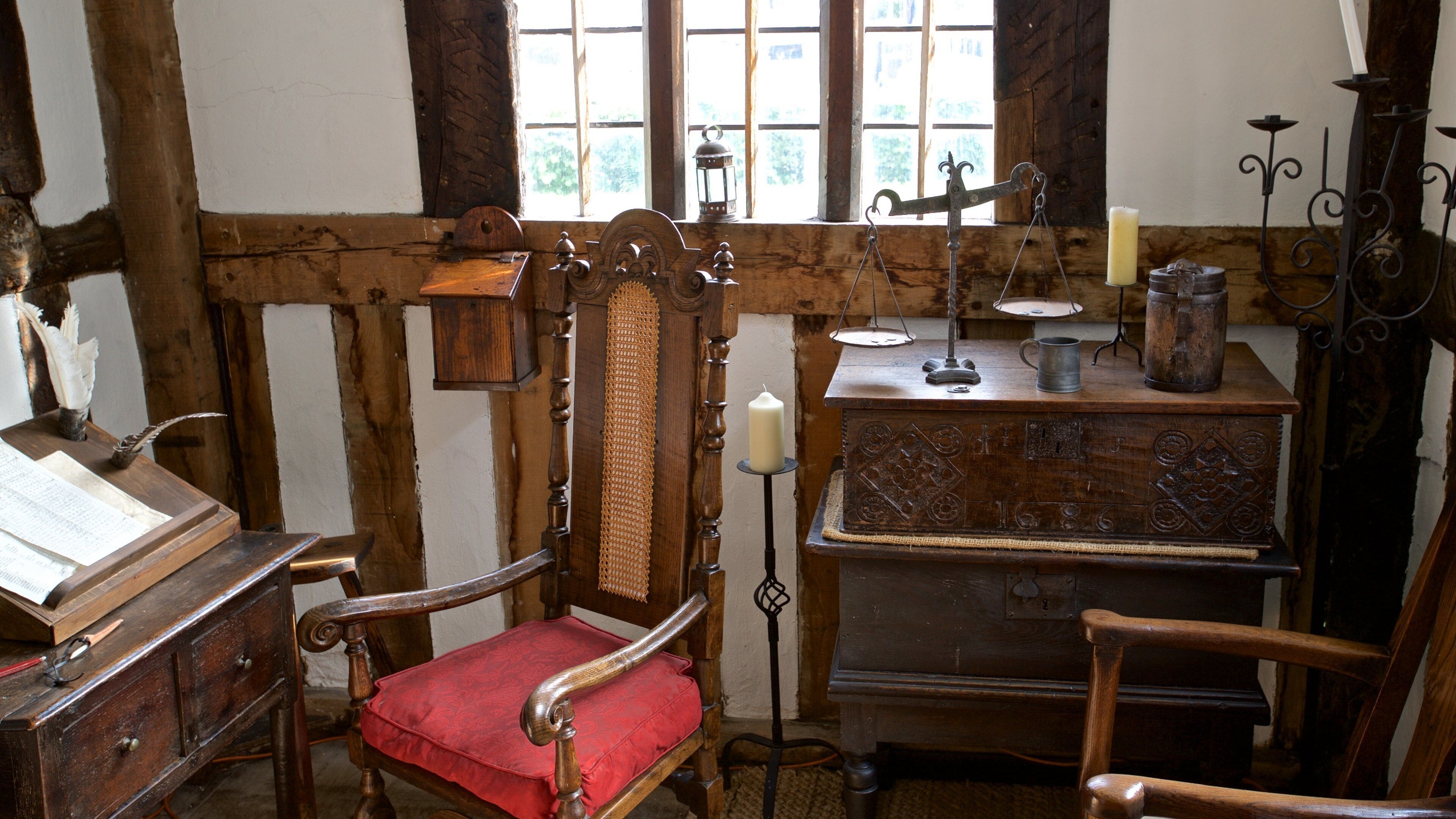 Ford Green Hall fasiliteter samt innendørs og hus