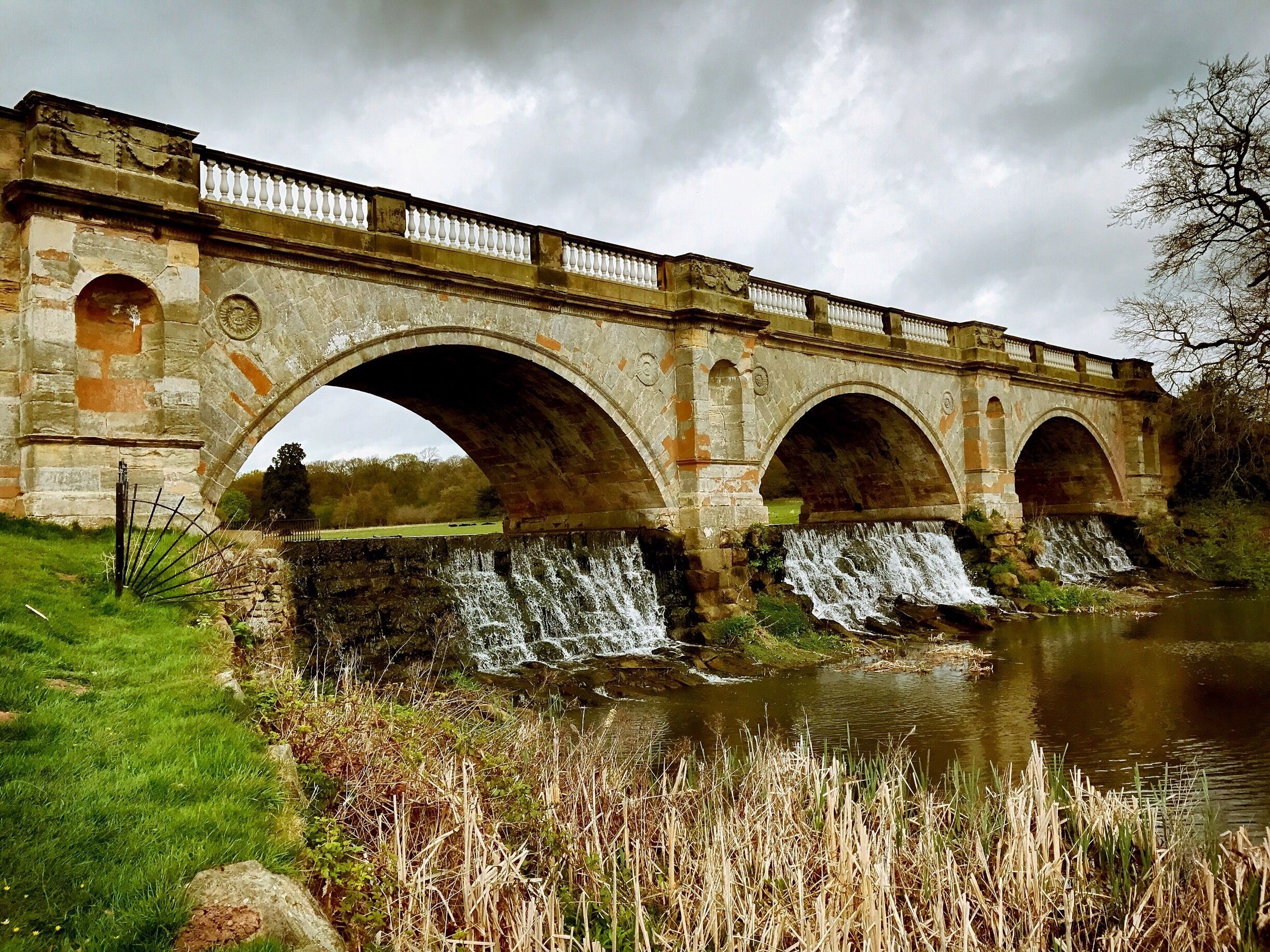 Kedleston Hall bridge. 