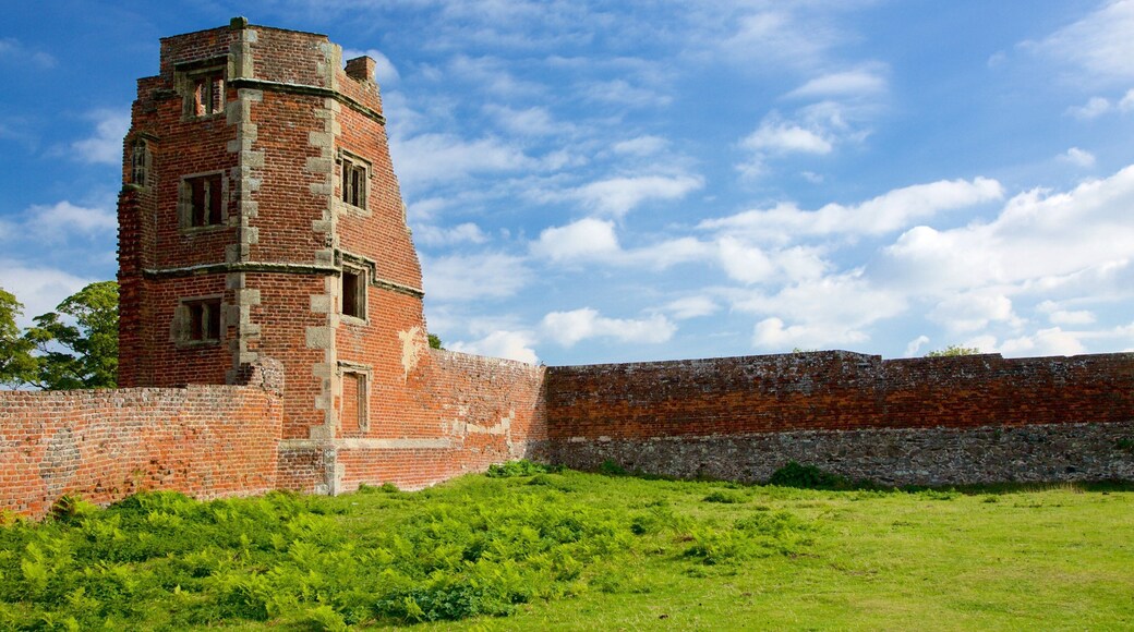 Leicester which includes a ruin, heritage elements and château or palace