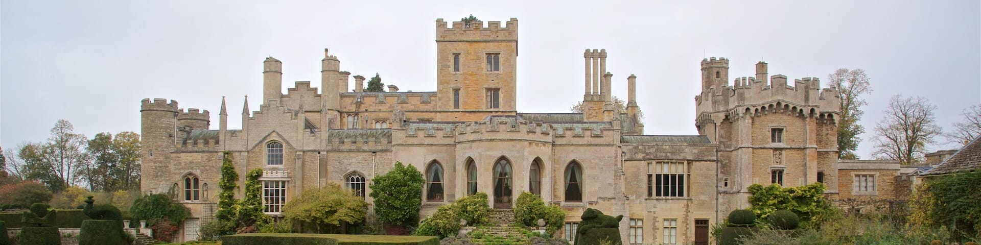 Elton Hall & Gardens which includes a castle, a garden and heritage architecture