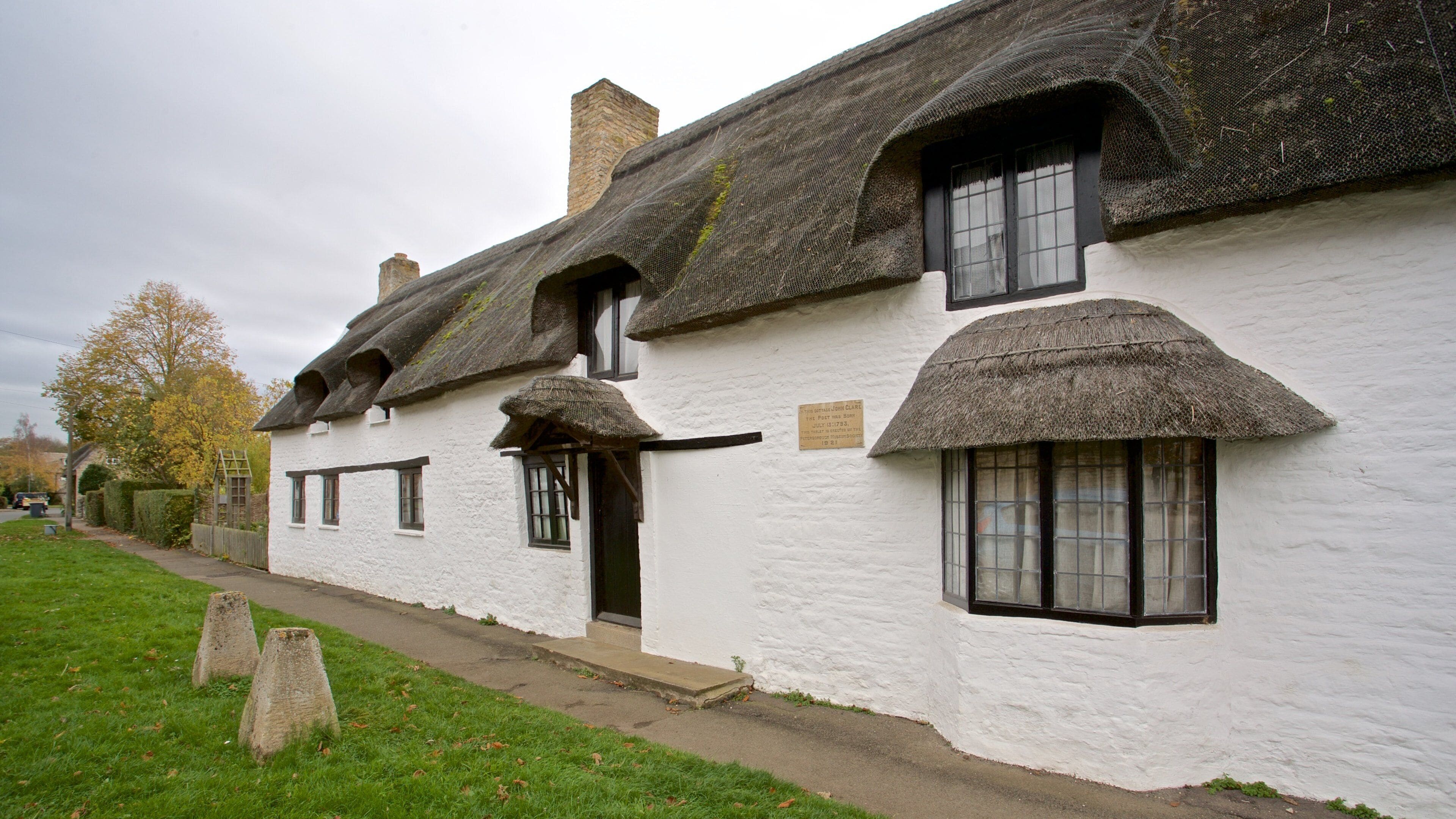 John Clare Cottage which includes a house
