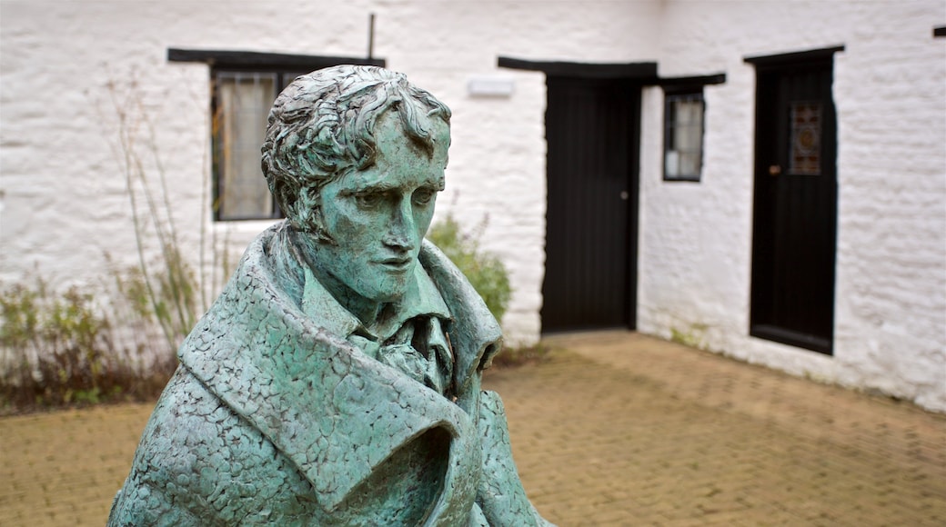 John Clare Cottage featuring a statue or sculpture