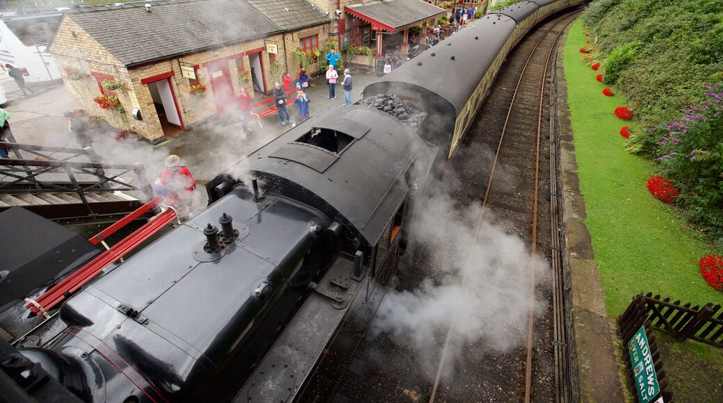 Lakeside & Haverthwaite Railway showing railway items