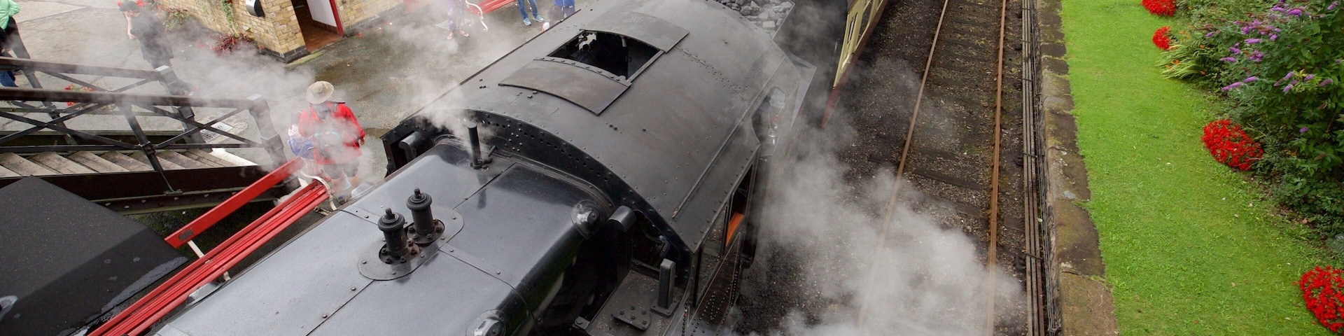 Lakeside & Haverthwaite Railway showing railway items