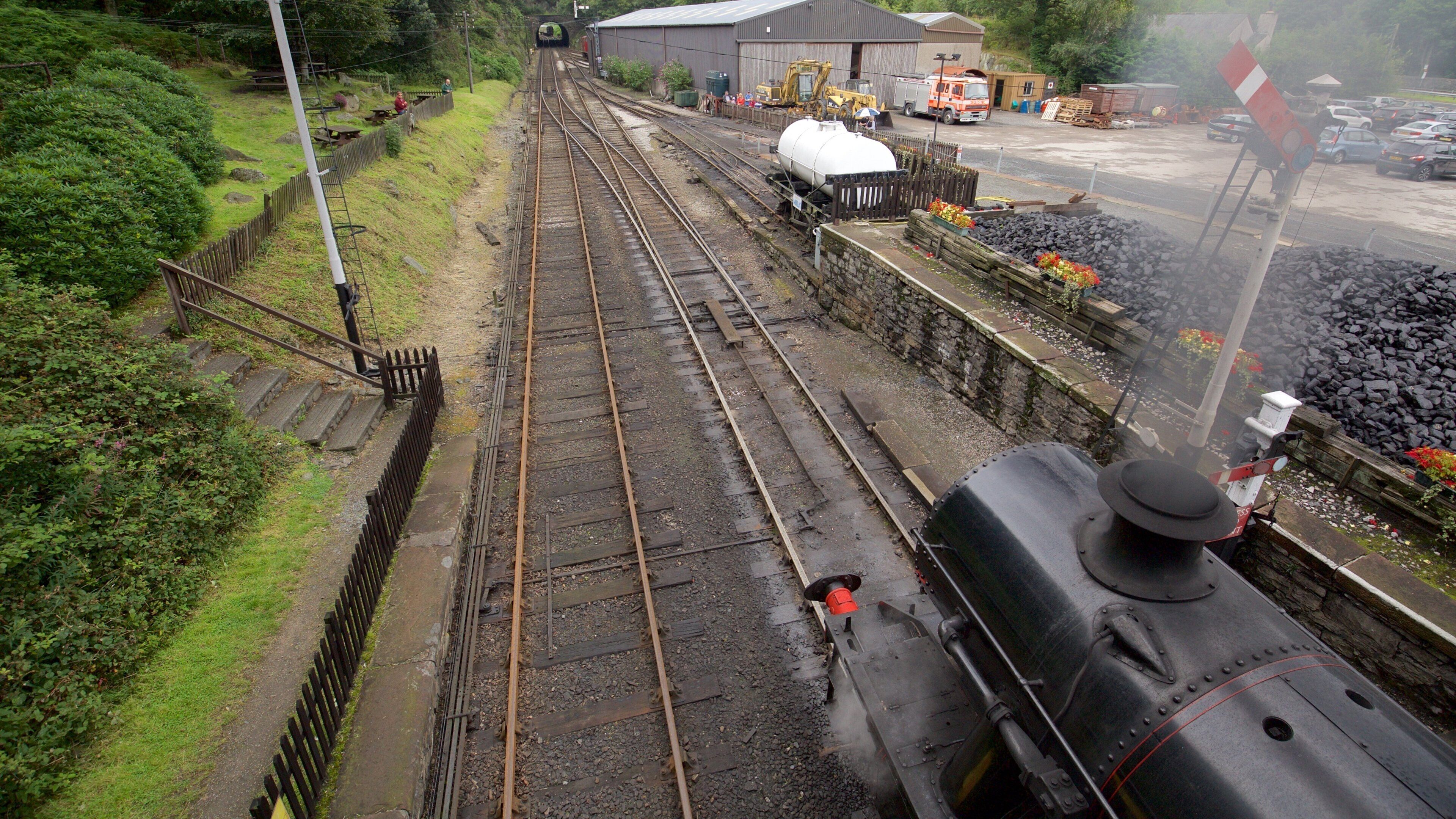 Cumbria showing railway items and heritage elements