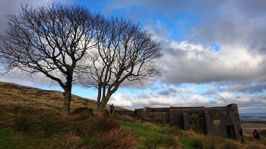 Too Withens, inspiration for Emily Bronte's Wuthering Heights