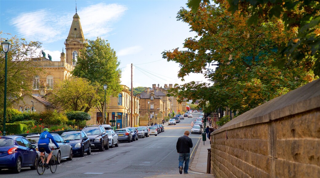 Salts Mill which includes street scenes as well as an individual male