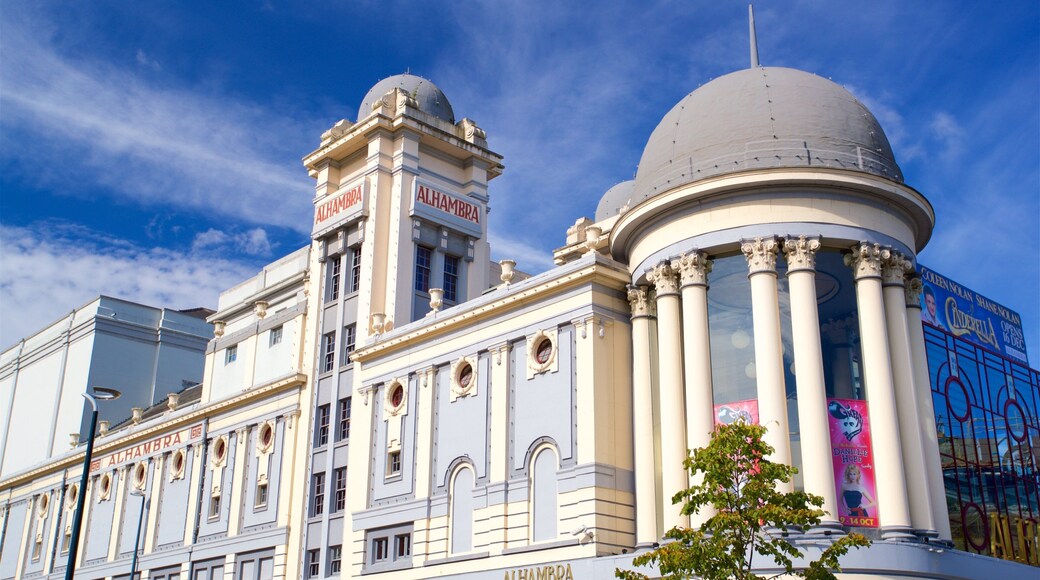 Alhambra Theatre featuring heritage elements