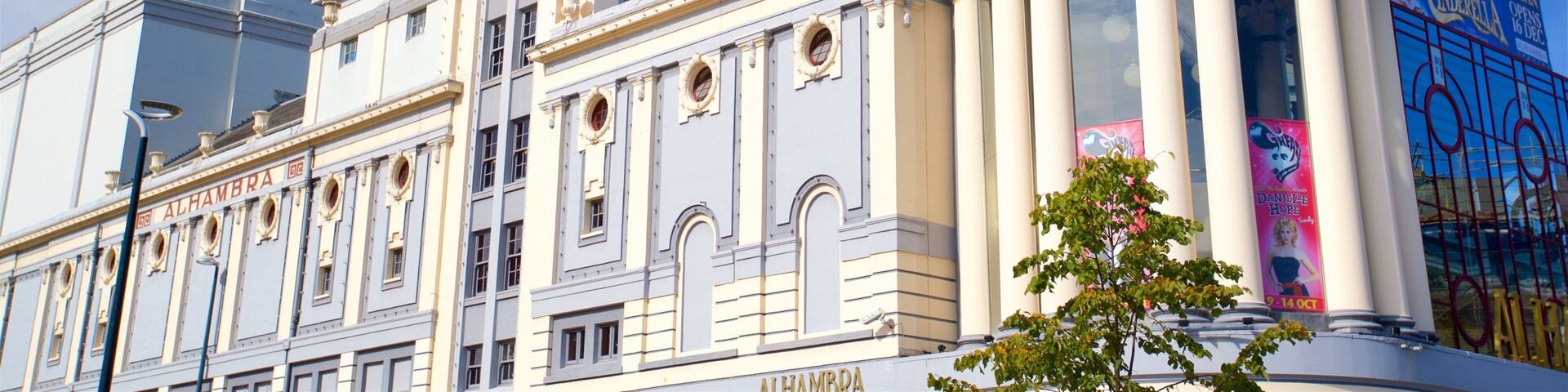 Alhambra Theatre showing heritage elements