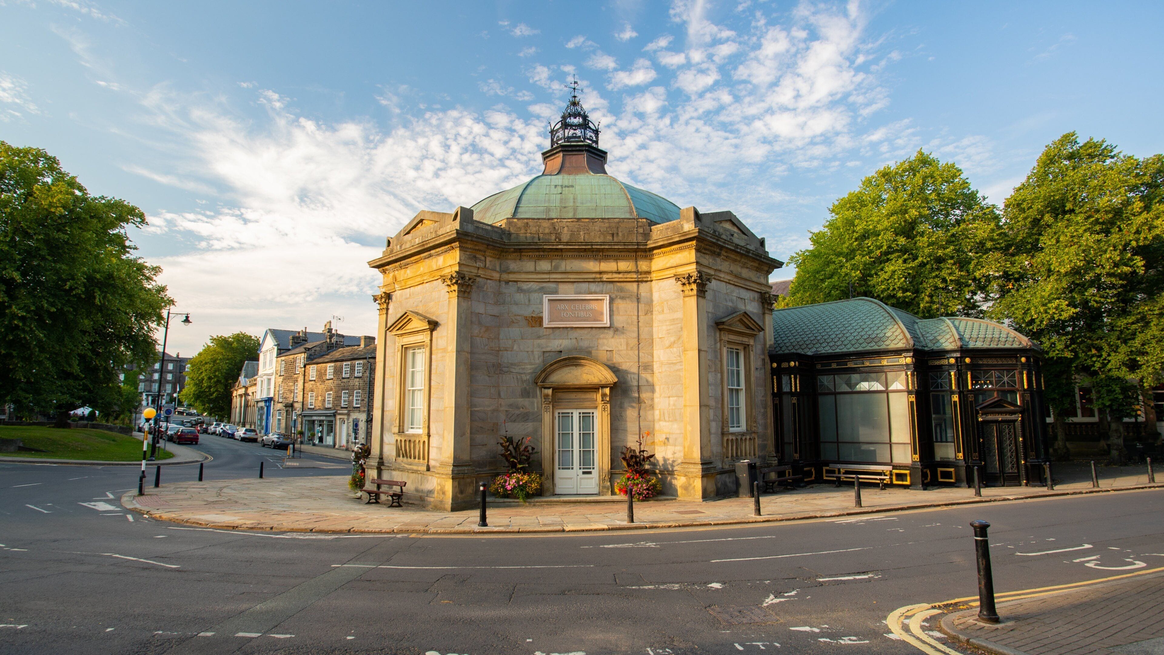 Royal Pump Room Museum featuring heritage elements