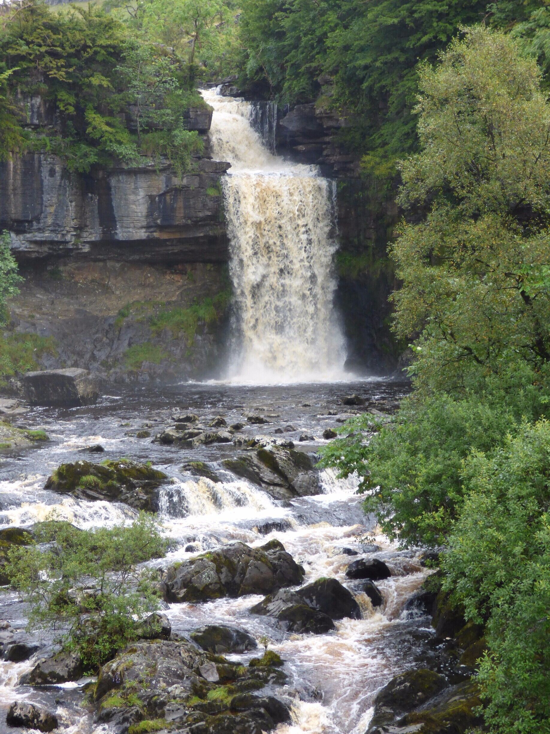 A 4 mile trail of waterfalls. There are 6 to look out for on the route round. This is Thornton Force, which you can actually walk behind. Look out for money trees and mushroom sculptures. There are refreshment stops on the way.