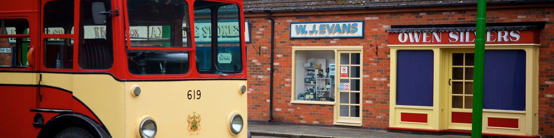 The Trolleybus Museum at Sandtoft featuring heritage elements