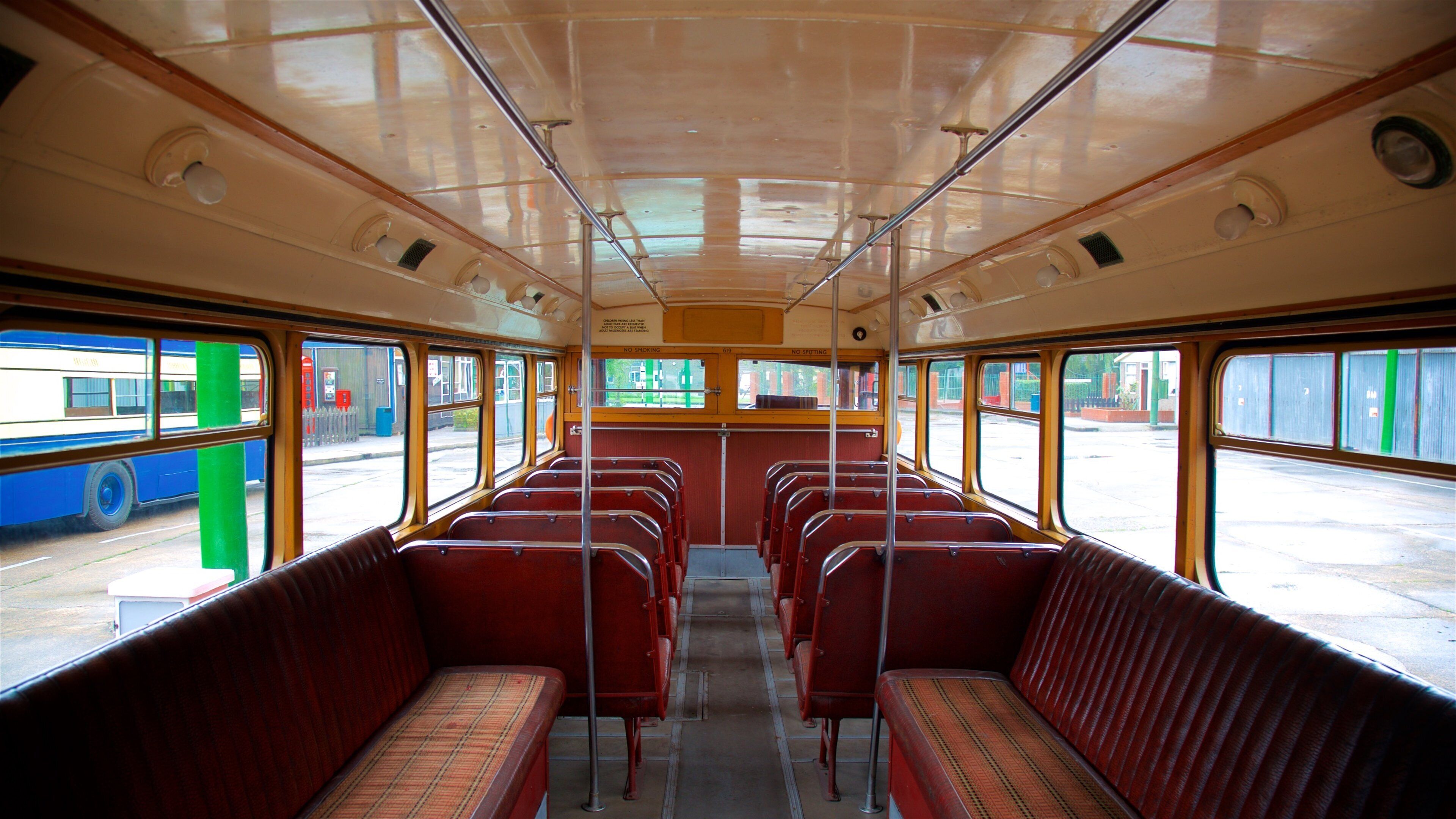 The Trolleybus Museum at Sandtoft which includes interior views