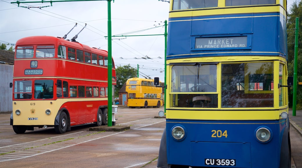 The Trolleybus Museum at Sandtoft which includes heritage elements